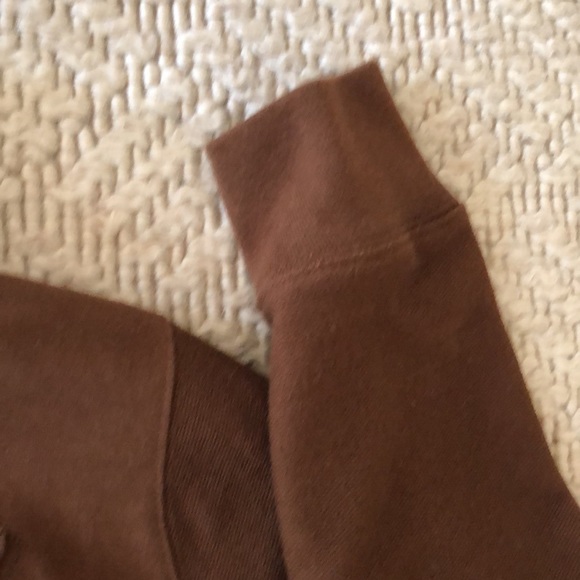 Silverwear brown butterfly front pouch pocket zip up - Picture 8 of 11